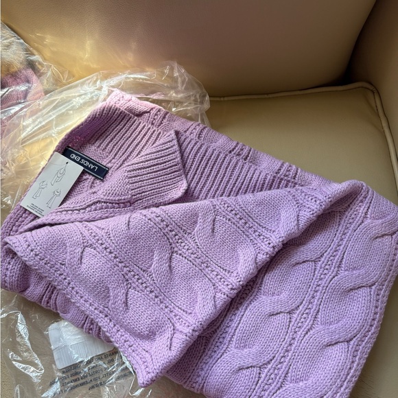 Lands' End Accessories - NWT Lands' End Women’s Drifter Cable Knit Scarf